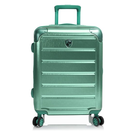 Heys Alumix 4 Rollen Kabinentrolley S 55 cm mit Dehnfalte