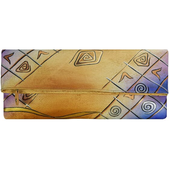 Greenland Nature Art+Craft Clutch Tasche I Leder 30 cm