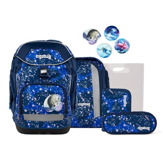 Ergobag Pack Schulranzen-Set 6tlg. inkl. Klettie-Set