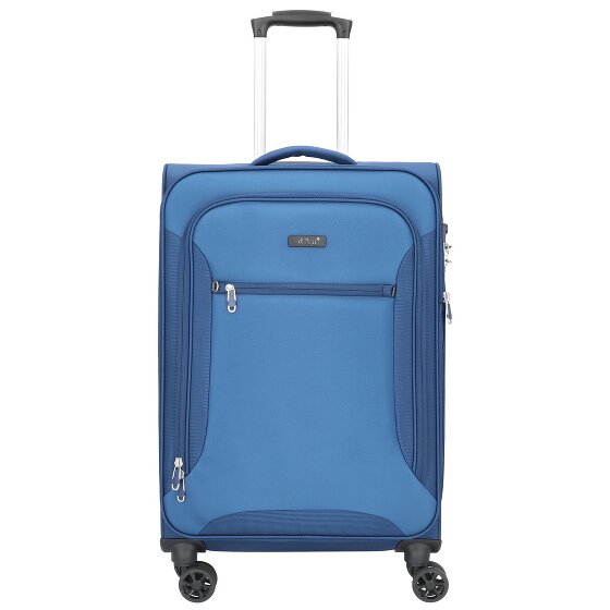 d&n Travel Line 6404 4-Rollen Trolley 68 cm