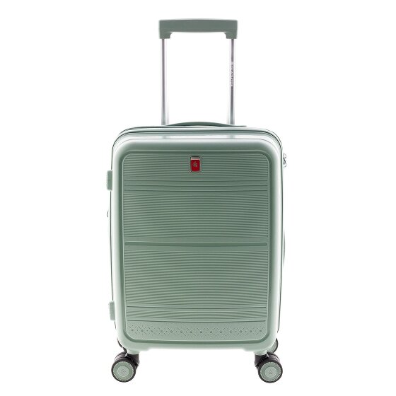 Gladiator 3500 4 Rollen Kabinentrolley 55 cm mit Dehnfalte