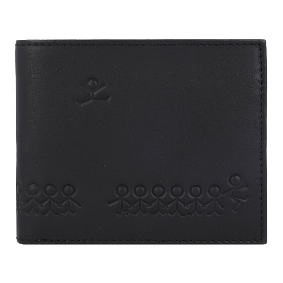 oxmox Leather Geldbörse RFID Schutz Leder 12 cm