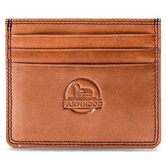 Farmhood Memphis Kreditkartenetui RFID Schutz Leder 10 cm