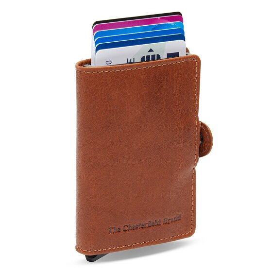 The Chesterfield Brand Albury Kreditkartenetui RFID Schutz Leder 7 cm