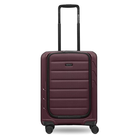 Redolz Essentials 17 4-Rollen Kabinentrolley 55 cm Soft-Pocket Laptopfach
