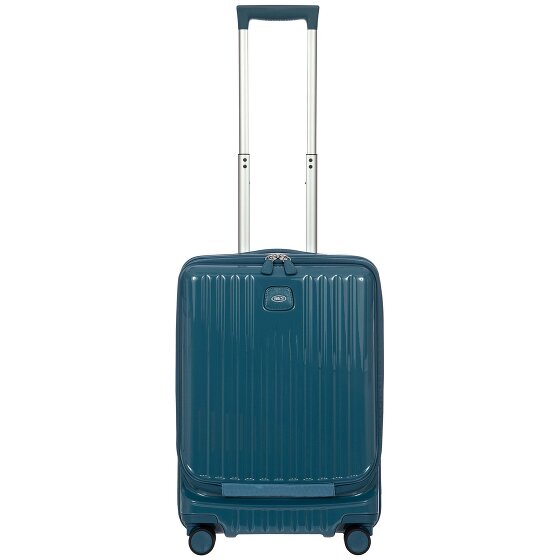 Bric's Positano 4 Rollen Kabinentrolley 55 cm mit Dehnfalte