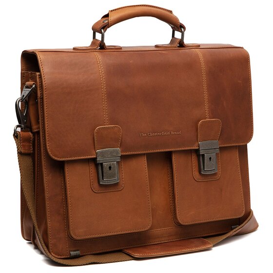The Chesterfield Brand Springfield Aktentasche Leder 40 cm Laptopfach