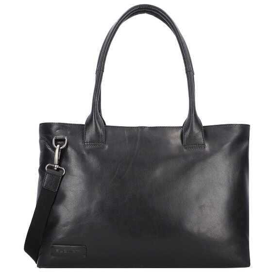 Plevier Rock Amber Schultertasche Leder 43 cm Laptopfach