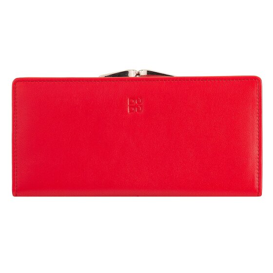 DuDu Geldbörse RFID Schutz Leder 19.5 cm
