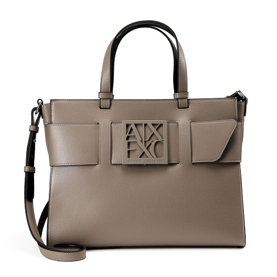 Armani Exchange Shopper Tasche 32 cm grau