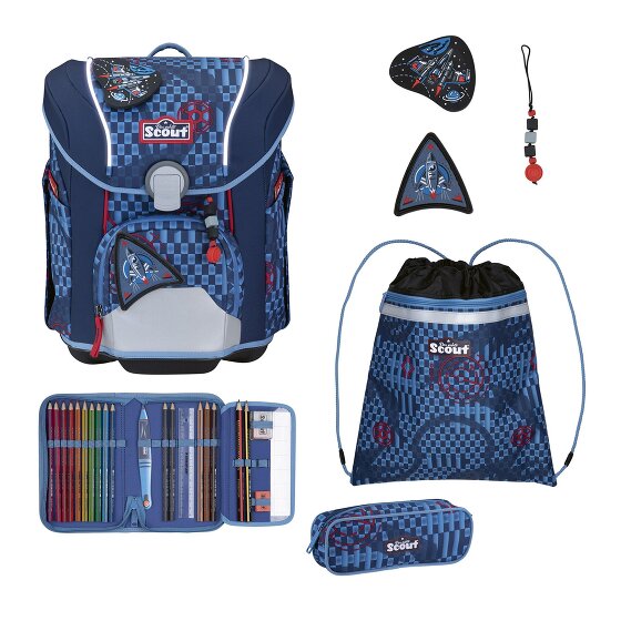 Scout Micro Schulranzen-Set 7-teilig