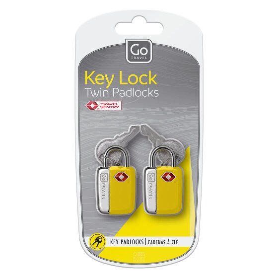 Go Travel Gepäckzubehör Kofferschlösser TSA Set 2 tlg.