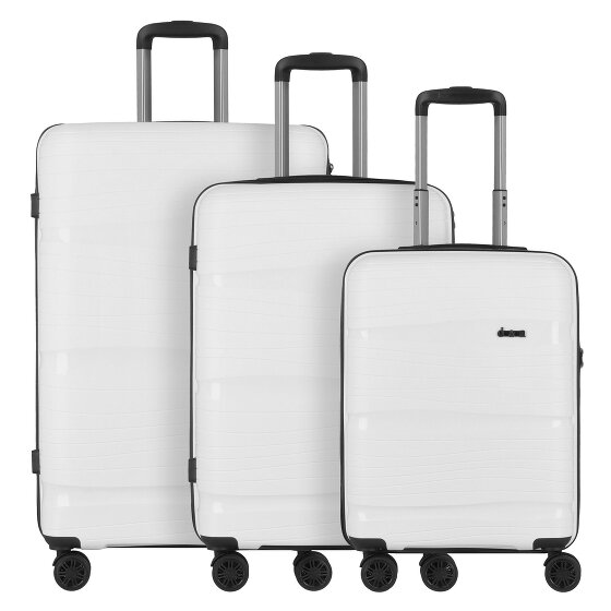 d&n Travel Line 4300 4 Rollen Kofferset 3-teilig