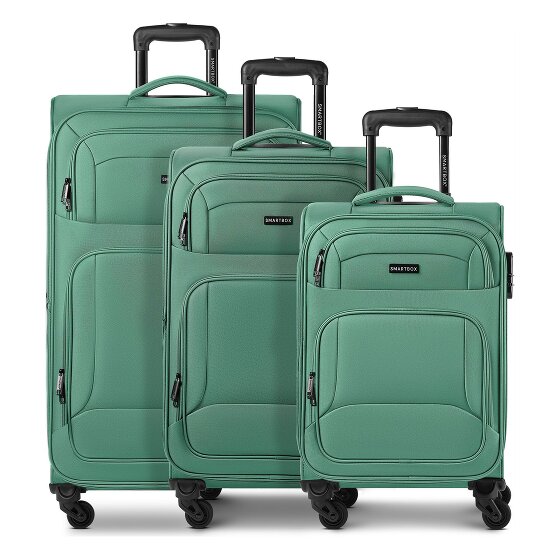Smartbox Edition 04 4 Rollen Kofferset 3-teilig mit Dehnfalte