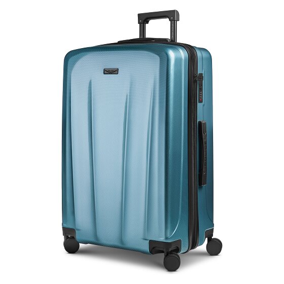 Police New York 4 Rollen Trolley L 72 cm mit Dehnfalte