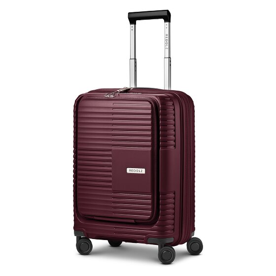 Redolz Essentials 17 2.0 4 Rollen Kabinentrolley 55 cm Laptopfach mit Dehnfalte