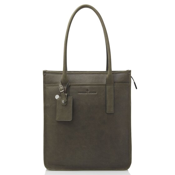 Castelijn & Beerens Carisma Schultertasche RFID Schutz Leder 39 cm Laptopfach