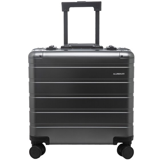 Alumaxx Gravity 4-Rollen Pilotentrolley Aluminium 44 cm Laptopfach