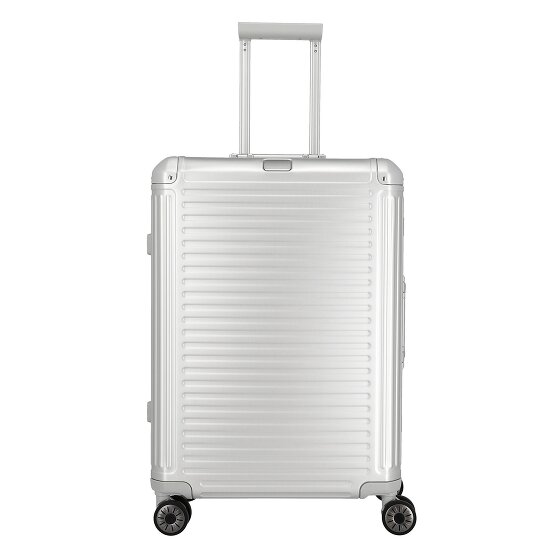 Travelite Next 4-Rollen Trolley Aluminium 67 cm