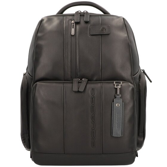 Piquadro Urban Business-Rucksack RFID Schutz Leder 44 cm Laptopfach