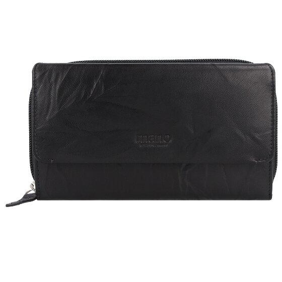 mano Donna Aurona Geldbörse RFID Leder 18 cm