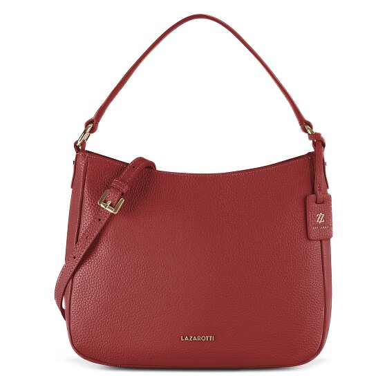 Lazarotti Bologna Leather Hobo Schultertasche Leder 27 cm