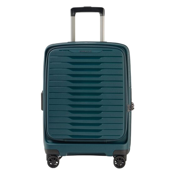 Stratic Novium 4 Rollen Kabinentrolley S 55 cm Laptopfach mit Dehnfalte