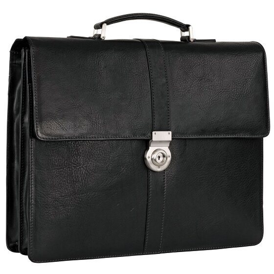 Leonhard Heyden Bergamo Aktentasche Leder 40 cm Laptopfach