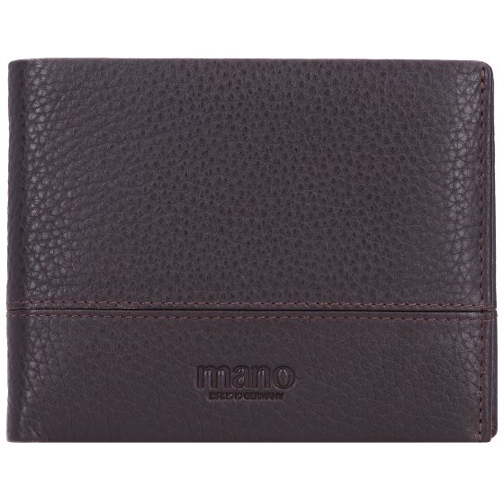 mano Don Tommas Geldbörse Leder 13 cm