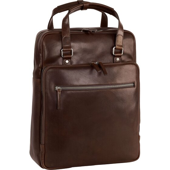 Leonhard Heyden Roma Rucksack Leder 42 cm Laptopfach