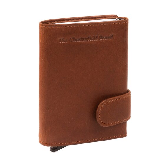 The Chesterfield Brand Leicester Kreditkartenetui RFID Schutz Leder 7 cm