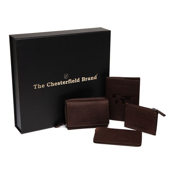 The Chesterfield Brand Geldbörse RFID Schutz Leder 11.5 cm Geschenkbox
