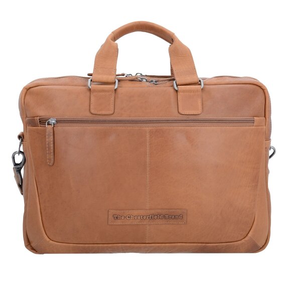 The Chesterfield Brand Wax Pull Up Aktentasche Leder 40 cm Laptopfach