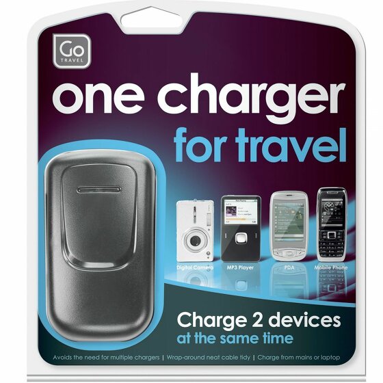 Go Travel Elektro + Elektronikgeräte Duo-Reiseladegerät