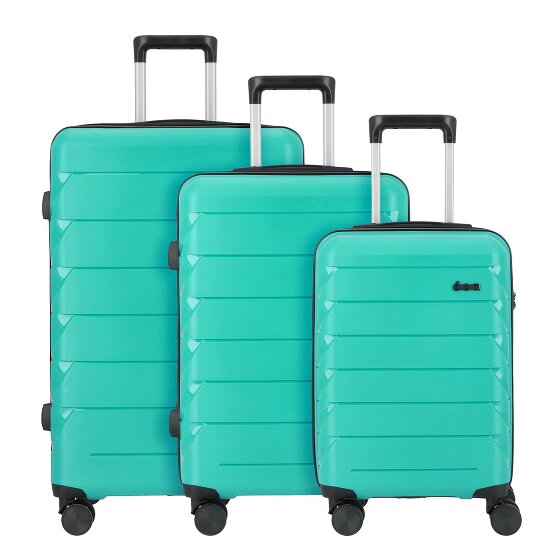 d&n Travel Line 4100 4 Rollen Kofferset 3-teilig