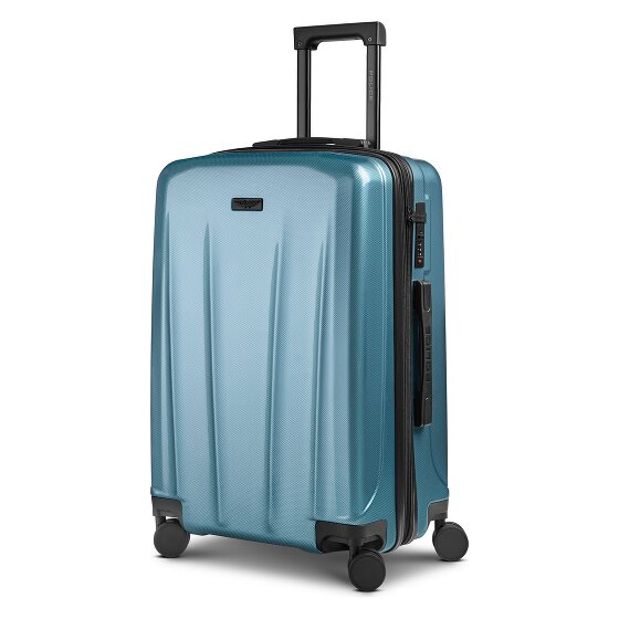 Police New York 4 Rollen Trolley M 62 cm mit Dehnfalte