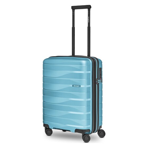 Bergpfeil Travel 4 Rollen Kabinentrolley S 55 cm mit Dehnfalte