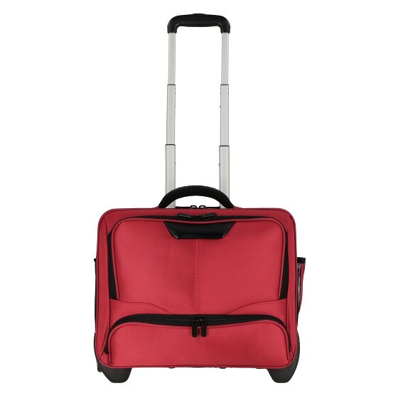 Dermata 2 Rollen Businesstrolley 41 cm Laptopfach