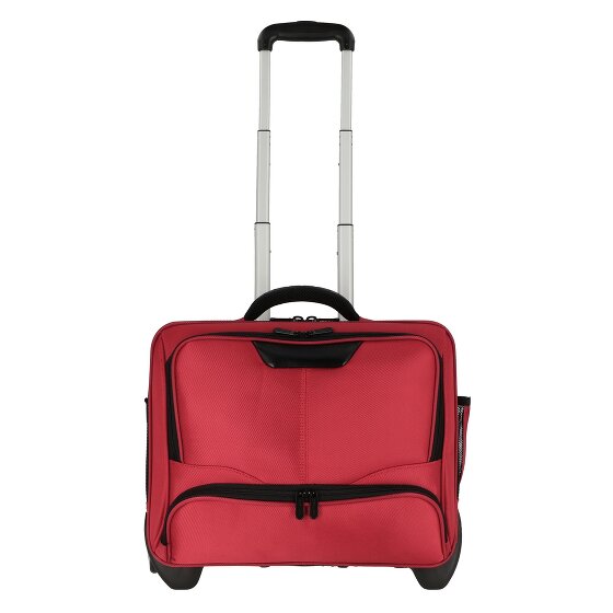 Dermata 2 Rollen Businesstrolley 41 cm Laptopfach