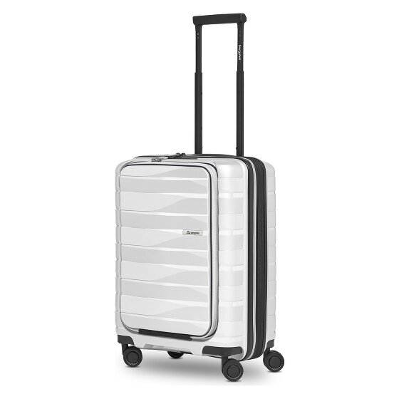 Bergpfeil Travel 4 Rollen Kabinentrolley 55 cm Laptopfach mit Dehnfalte