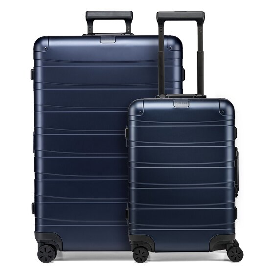 Redolz Pro Aluminium 4-Rollen Kofferset S+L