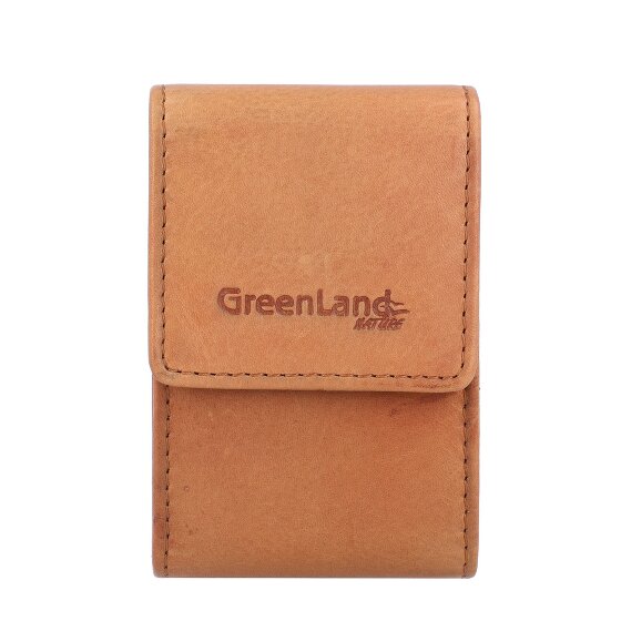 Greenland Nature Kreditkartenetui RFID Schutz Leder 7 cm
