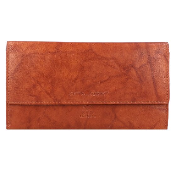 Greenburry Basic Geldbörse RFID Schutz Leder 19 cm