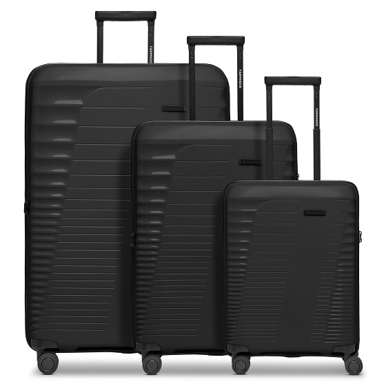 Farmhood Eco Edition 4 Rollen Kofferset 3-teilig mit Dehnfalte