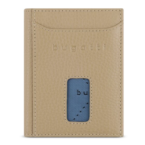 bugatti Secure Slim Geldbörse RFID Schutz Leder 8 cm