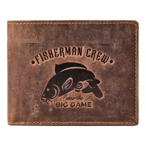 Greenburry Karpfen Geldbörse Leder 12.5 cm