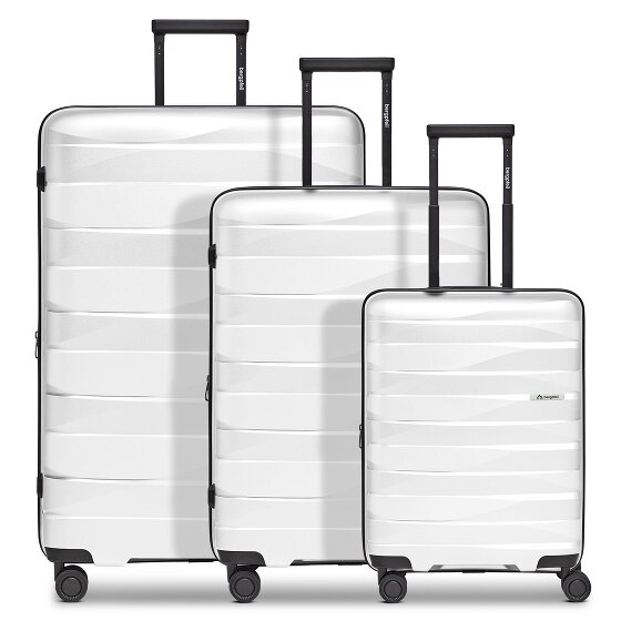 Bergpfeil Travel 4-Rollen Kofferset 3-tlg. mit Dehnfalte