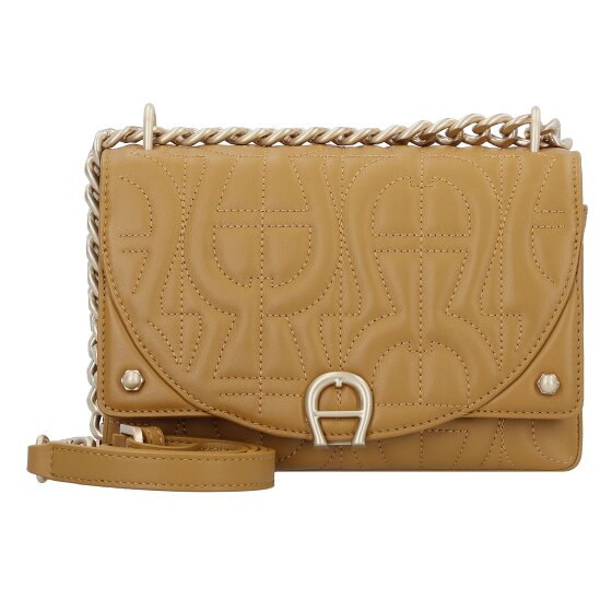 AIGNER Diadora Umhängetasche Leder 19 cm