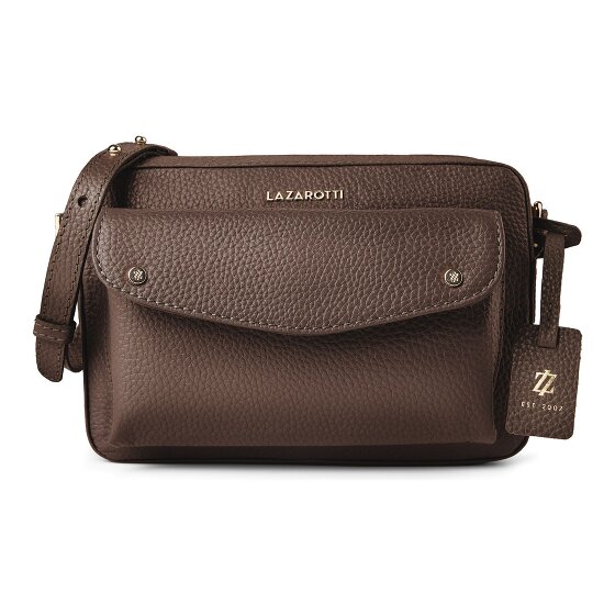 Lazarotti Bologna Leather Umhängetasche Leder 21 cm