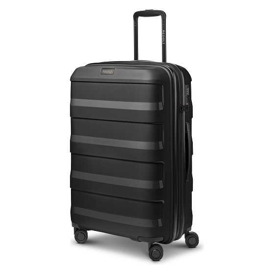 Redolz Pro PP 4 Rollen Trolley 66 cm mit Dehnfalte